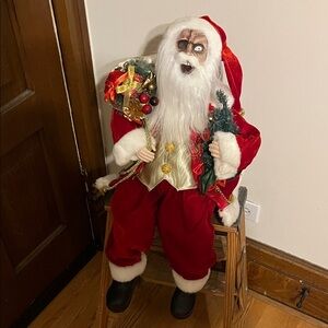 26” Evil Santa Figurine – Haunted Holiday Decor